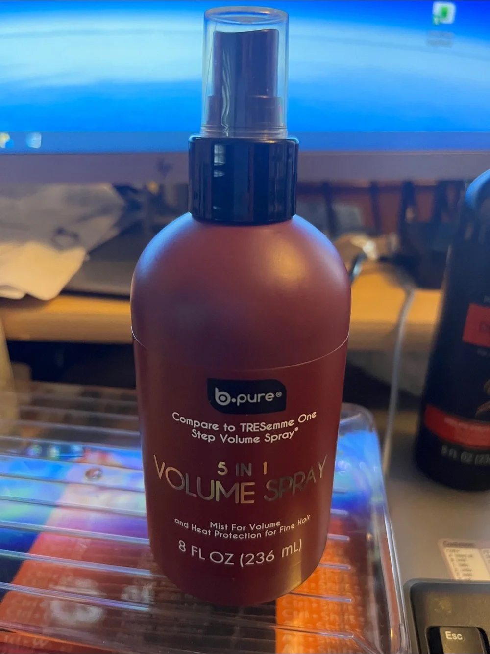 5-in-1 Volume Spray — Burgundy Bottle
